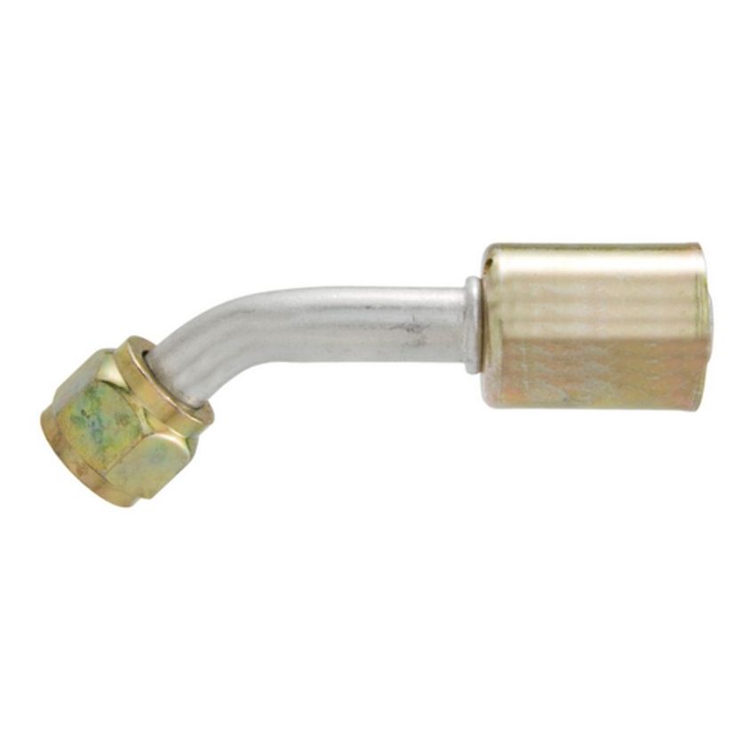 Four Seasons 15510 45 Degree Female O-Ring, Aluminum, Standard Diameter Beadlock, A/C Fitting