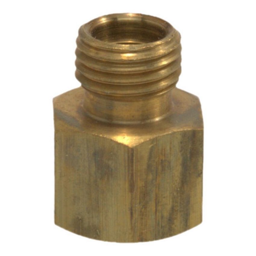 Four Seasons 16660 Male Flare to Metric Male Insert O-Ring, Brass, Adapter, A/C Fitting