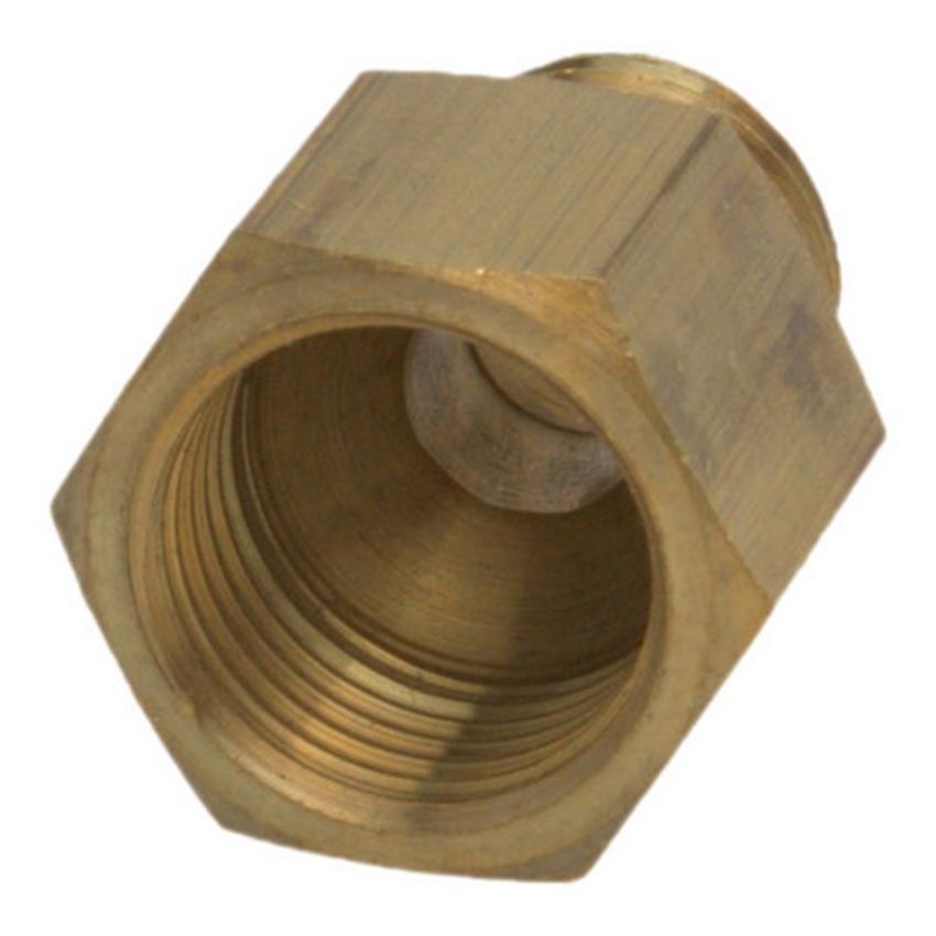 Four Seasons 16660 Male Flare to Metric Male Insert O-Ring, Brass, Adapter, A/C Fitting