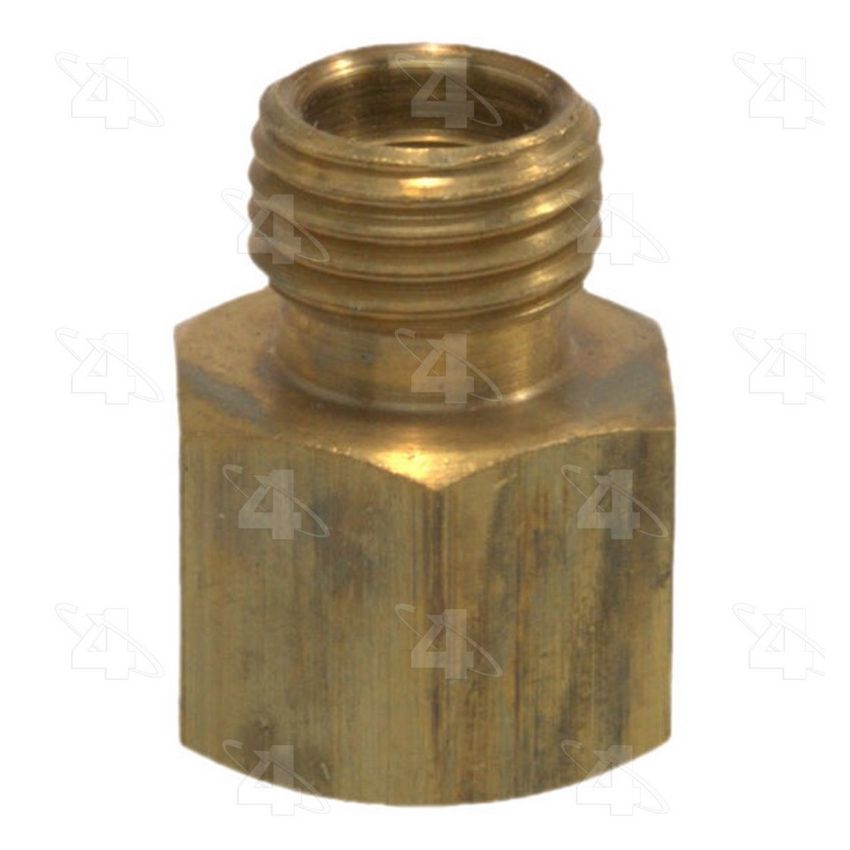 Four Seasons 16660 Male Flare to Metric Male Insert O-Ring, Brass, Adapter, A/C Fitting