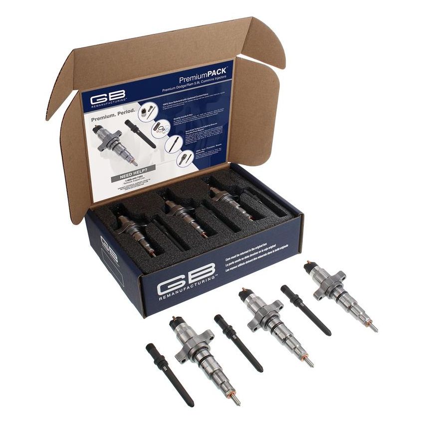 GB REMAN 712-5016PK Reman Diesel Fuel Injector - 6 Pack
