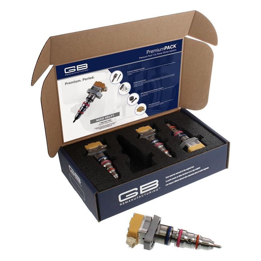 GB REMAN 722-5014PK Reman Diesel Fuel Injector - 4 Pack