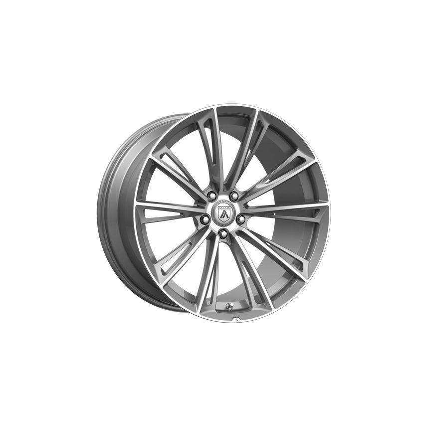 ASANTI BLACK CORONA 20X10.5 5X120 74 +38 TITAN-BRUSH