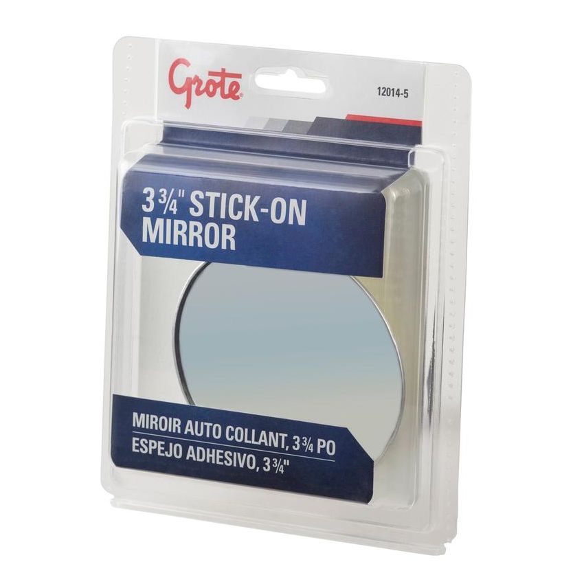 GROTE LIGHTING 12014-5 Stick-On Convex Mirror, 3 3/4