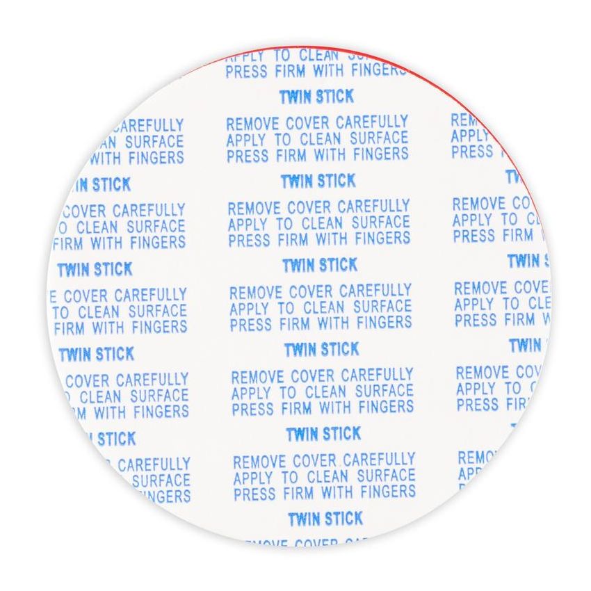 GROTE LIGHTING 40052-5 Round Stick-On Reflector, Red