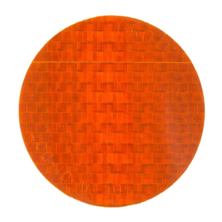 GROTE LIGHTING 41143 Stick-On Tape Reflectors, Amber
