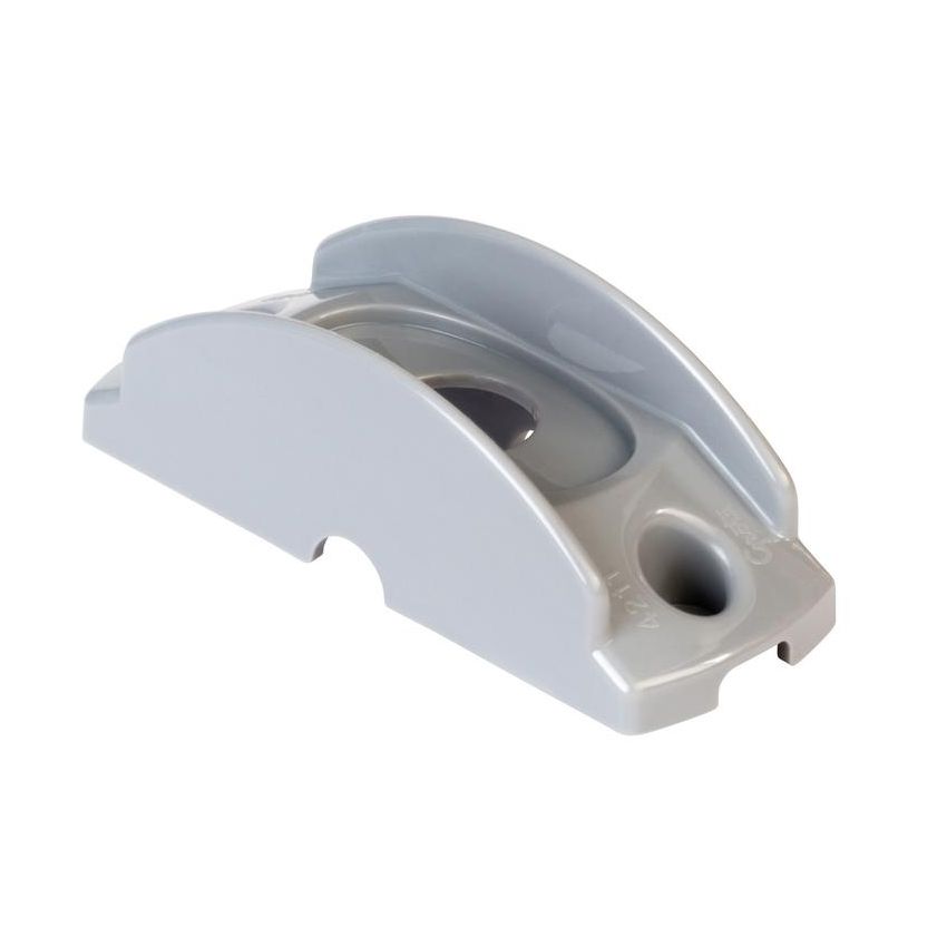 GROTE LIGHTING 42110 Surface Mount Bracket For MicroNova® Or MicroNova® Dot, Oval Mini Marker, Gray