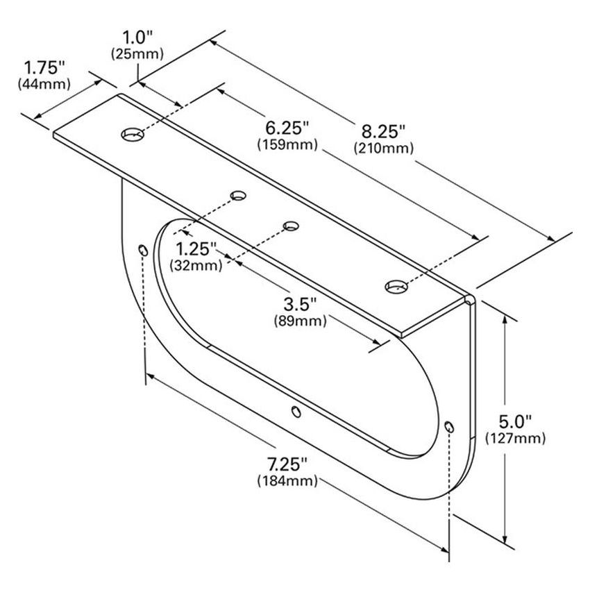 GROTE LIGHTING 42262 Mounting Bracket For 6