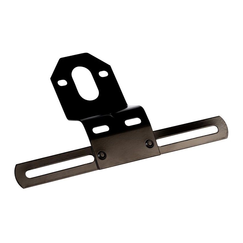 GROTE LIGHTING 43022 Universal Steel Offset License Plate Bracket, Black