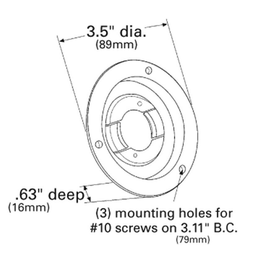 GROTE LIGHTING 43160 2.5