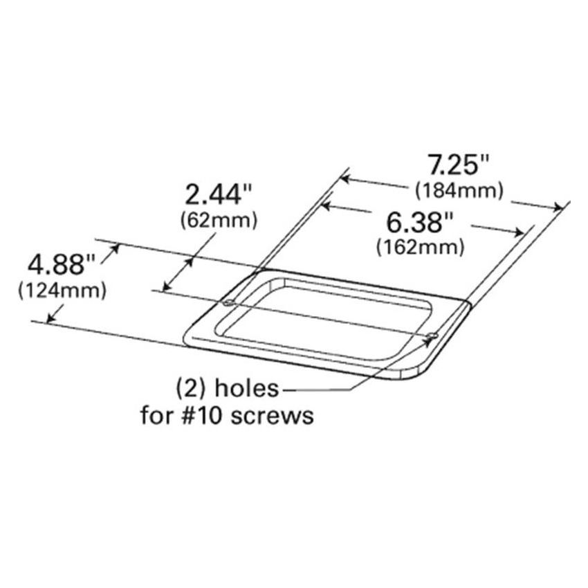 GROTE LIGHTING 43424 Aluminum Permit Holder, w/ Vinyl Pouch