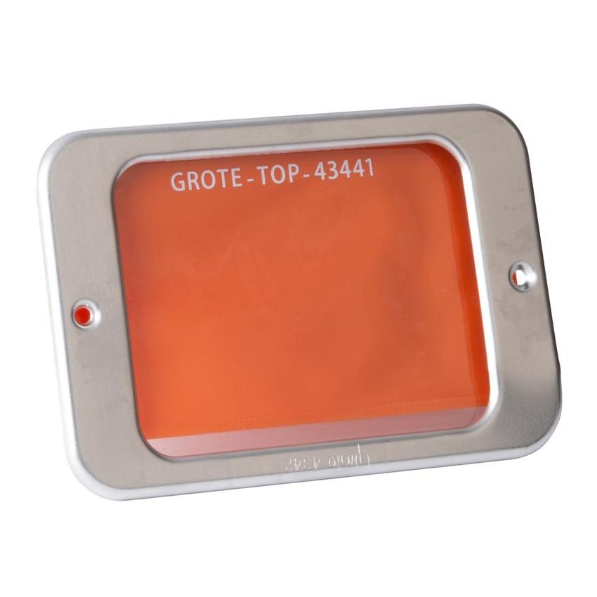 GROTE LIGHTING 43424 Aluminum Permit Holder, w/ Vinyl Pouch