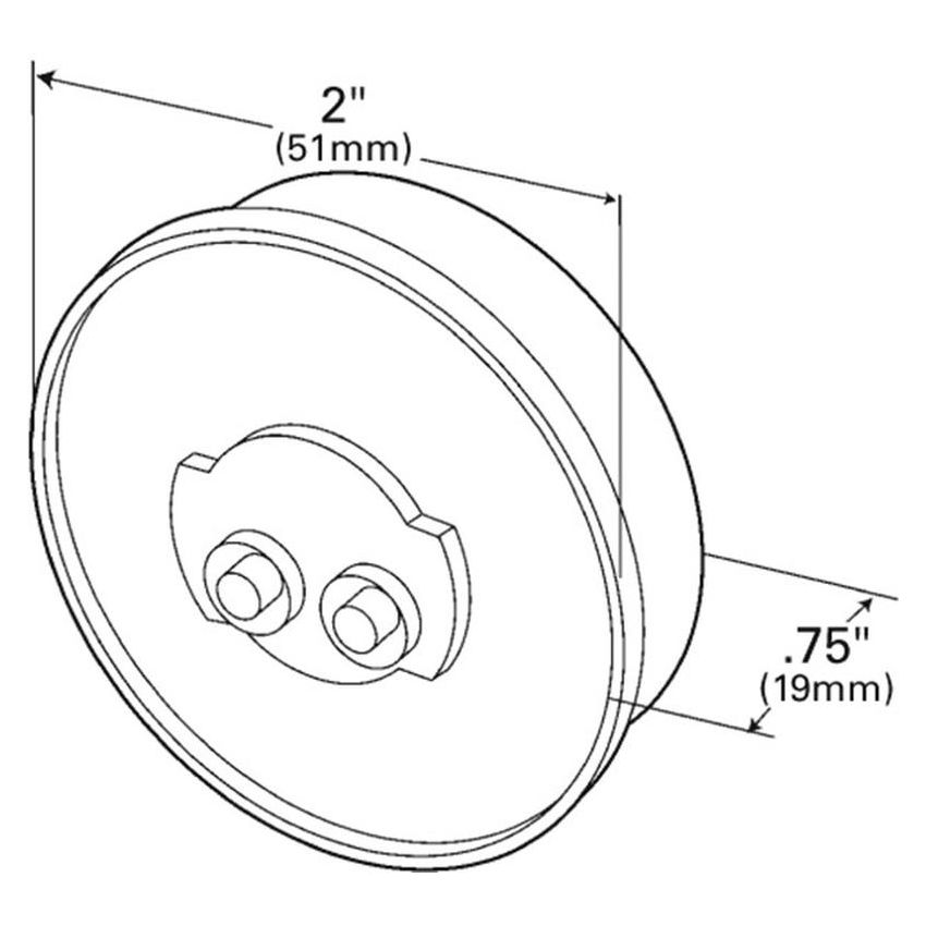 GROTE LIGHTING 45812 2 1/2