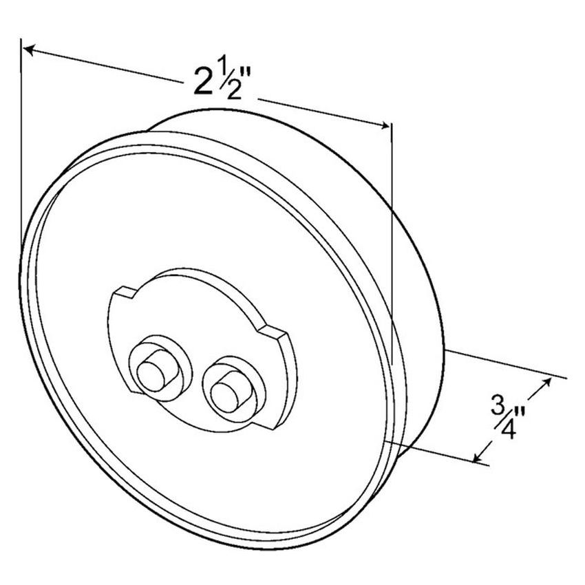 GROTE LIGHTING 45833 2 1/2