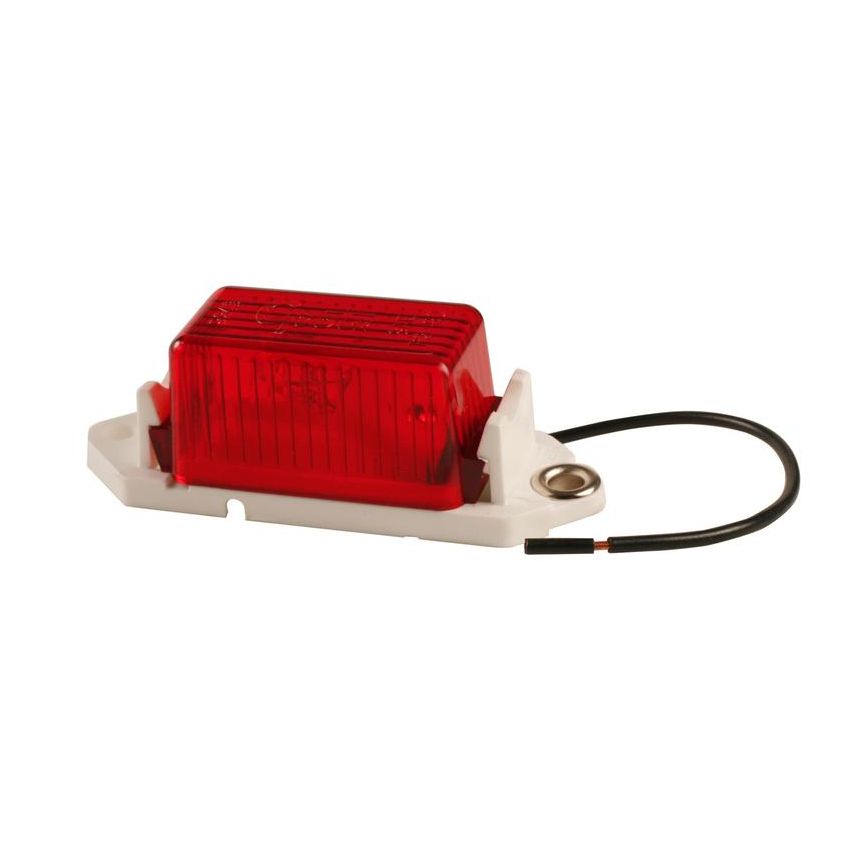 GROTE LIGHTING 46882 CLR/MKR LAMP, RED, ECONOMY