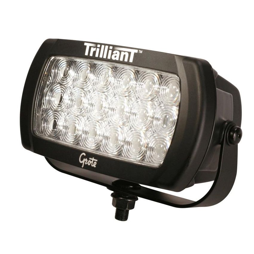 GROTE LIGHTING 63571 Trilliant® LED Work Lights, Spot, Hardwired, 12-24V