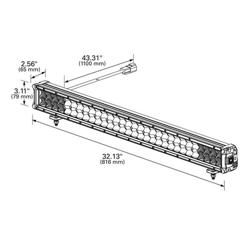 GROTE LIGHTING 64J31 LED Off-Road Light Bars, 30