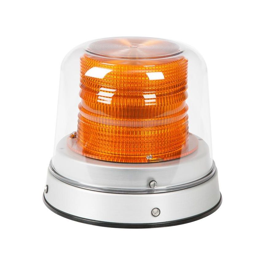 GROTE LIGHTING 78013 Tall Dome LED Beacons - Dual Color, Class I, Amber, Clear Dome
