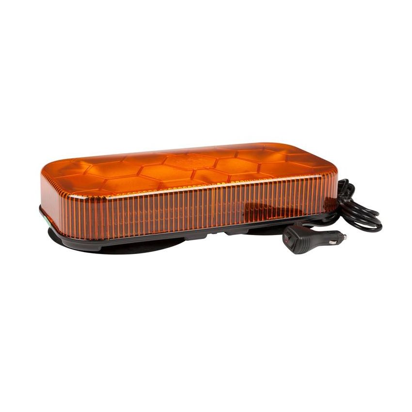 GROTE LIGHTING 78133 Class I LED Mini Light Bars, Vacuum/Magnetic Mount, Amber