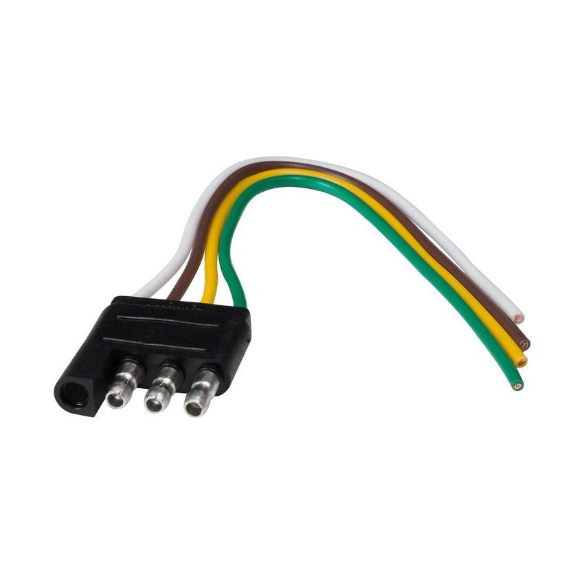 GROTE LIGHTING 82-1032 Molded Trailer Connectors, Male, Blunt Cut