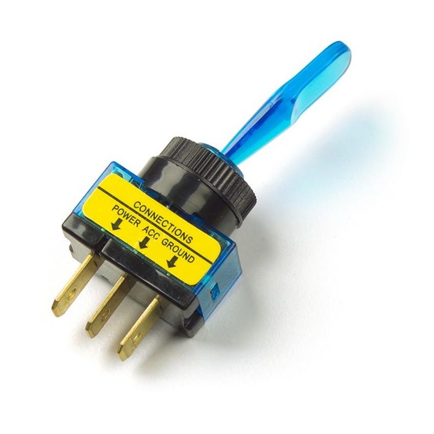 GROTE LIGHTING 82-1908 Toggle Switch - Illuminated, Blue