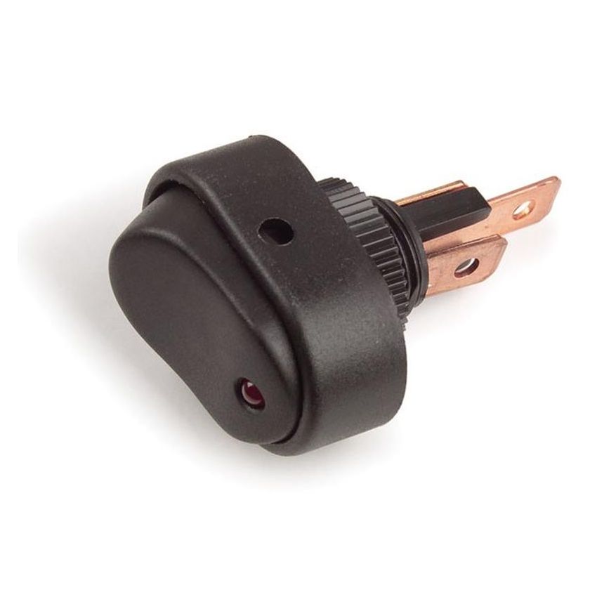 GROTE LIGHTING 82-2134 LED Rocker Switches, 30A, Yellow, 12V