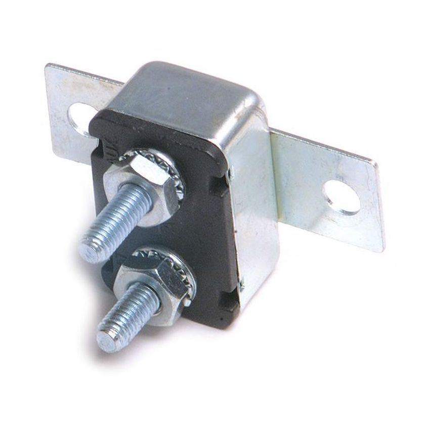 GROTE LIGHTING 82-2192 Universal - Stud Circuit Breakers, 25 Amp, with Mounting Bracket