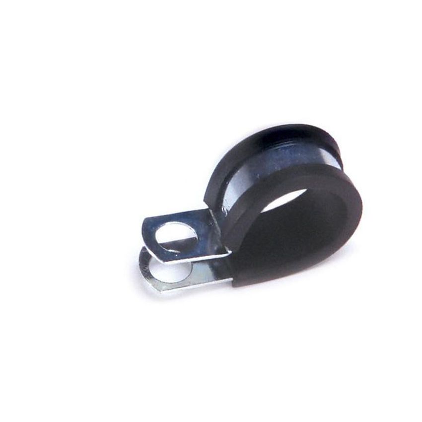 GROTE LIGHTING 84-8002 Rubber Insulated Steel Clamps, Black 1/2