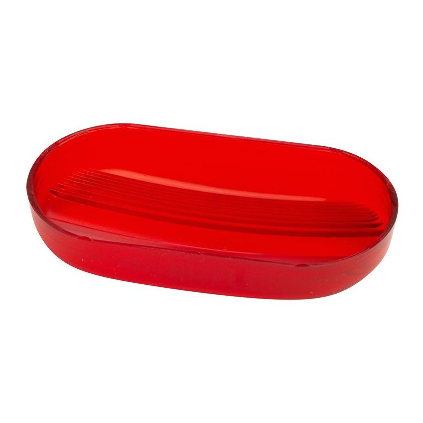 GROTE LIGHTING 90122 Clearance Marker Replacement Lenses, Two-Bulb Oval Lens, Red