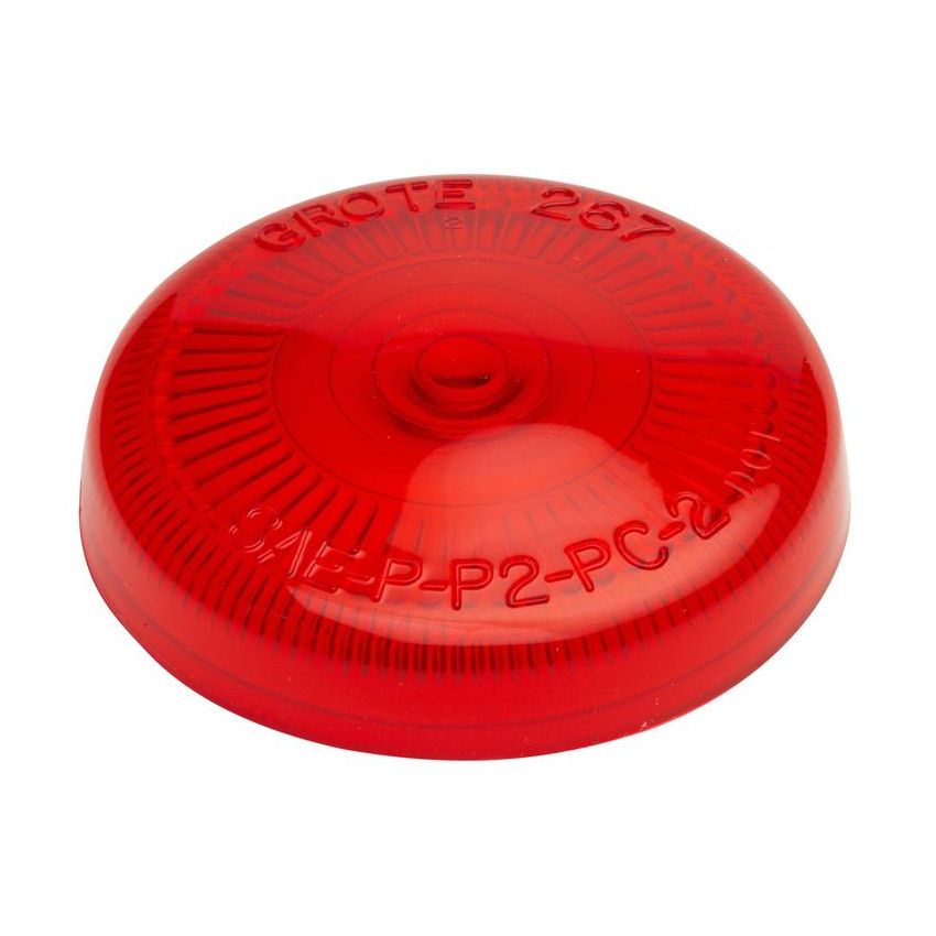 GROTE LIGHTING 90162 Clearance Marker Replacement Lenses, 2½