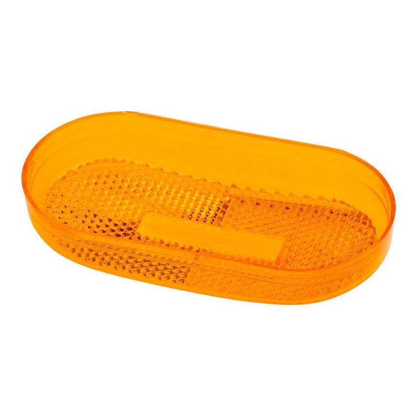 GROTE LIGHTING 90203 Clearance Marker Replacement Lenses, Two-Bulb Oval Lens, Amber