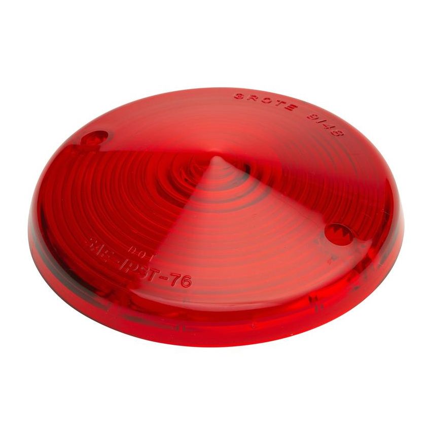 GROTE LIGHTING 91482 Stop Tail Turn Replacement Lenses, Red
