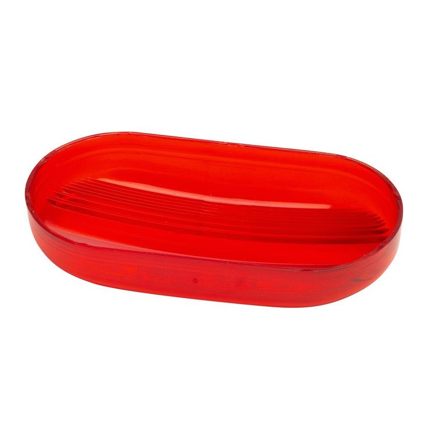 GROTE LIGHTING 91572 Clearance Marker Replacement Lenses, Two-Bulb Oval Lens, Red