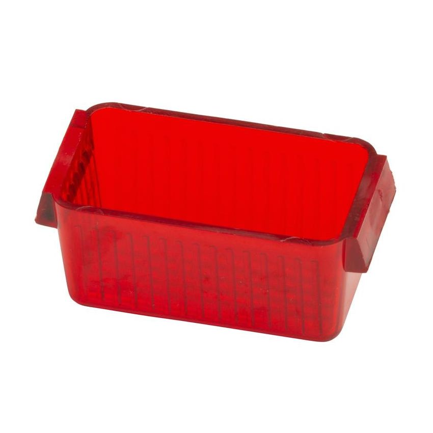 GROTE LIGHTING 92432 Clearance Marker Replacement Lenses, Economy Lens, Red