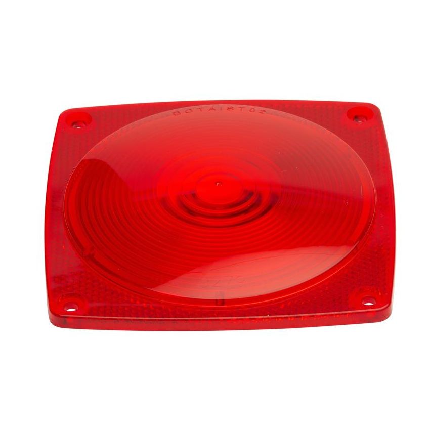 GROTE LIGHTING 92792 Stop Tail Turn Replacement Lenses, 440 Series Front Lens, Red