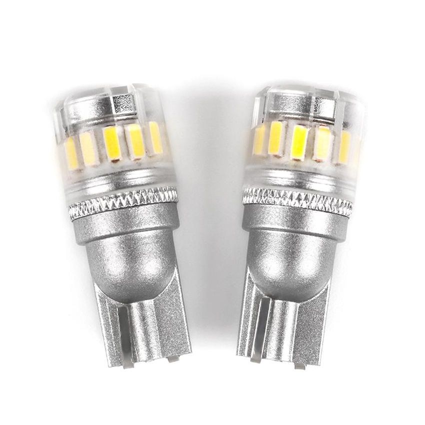 GROTE LIGHTING 94751-4 White LED Replacement Bulbs, Industry Standard #194, Wedge Base