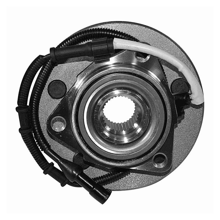 GSP 116029 Ford (4WD) Wheel Bearing and Hub Assembly  - Front