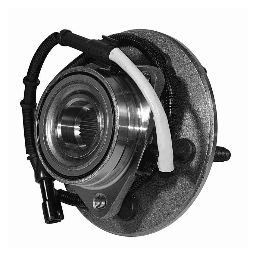 GSP 116029 Ford (4WD) Wheel Bearing and Hub Assembly  - Front
