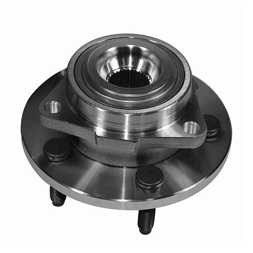 GSP 124228 Dodge, Mitsubishi Wheel Bearing and Hub Assembly  - Front