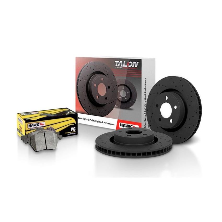 Hawk Performance HKC4203.649Z Talon Street Rotor And Brake Pad Kit