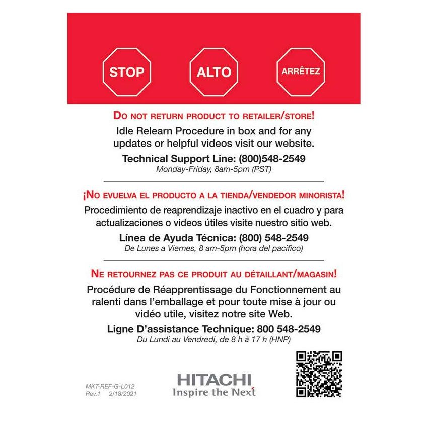 HITACHI ETB0025 Hitachi Electronic Throttle Body - NEW