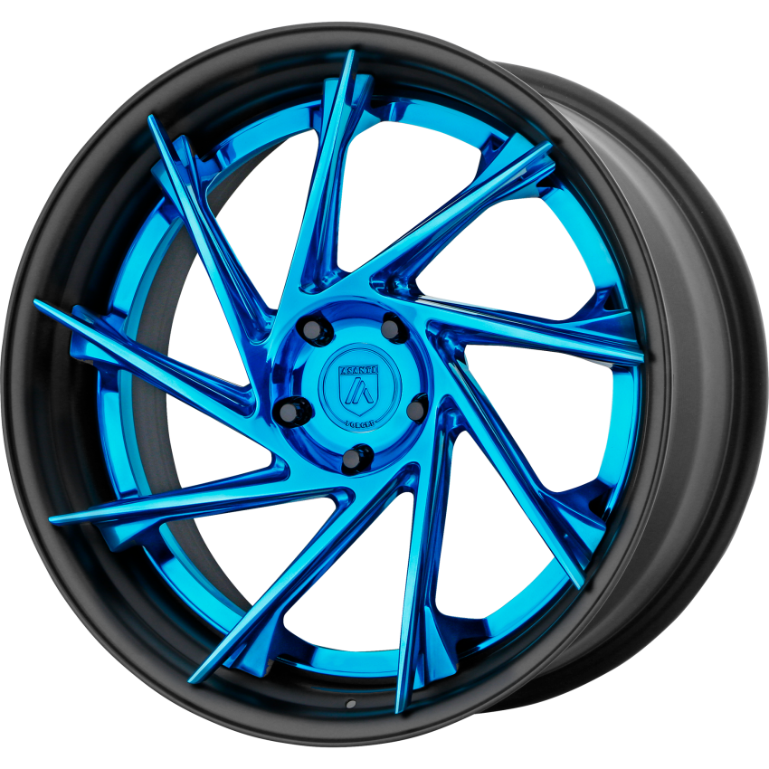 TL104 3PC 22X9.5 5X115 +20 BRSH/BLK