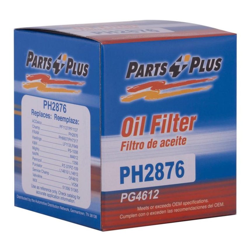 PARTS PLUS PH2876 