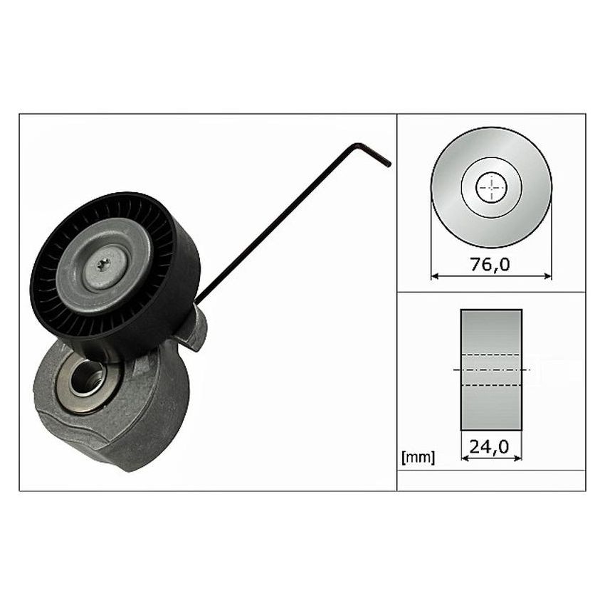 INA ED0055 INA BDC FEAD vibration damper
