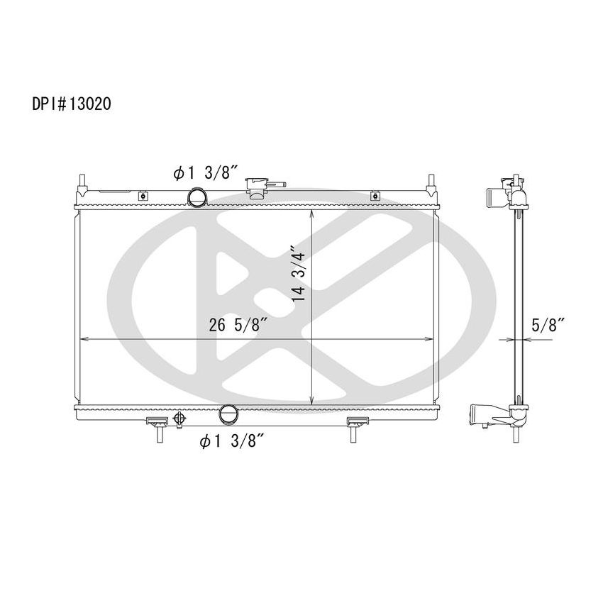 KOYORAD A13020 Koyorad Radiator A13020