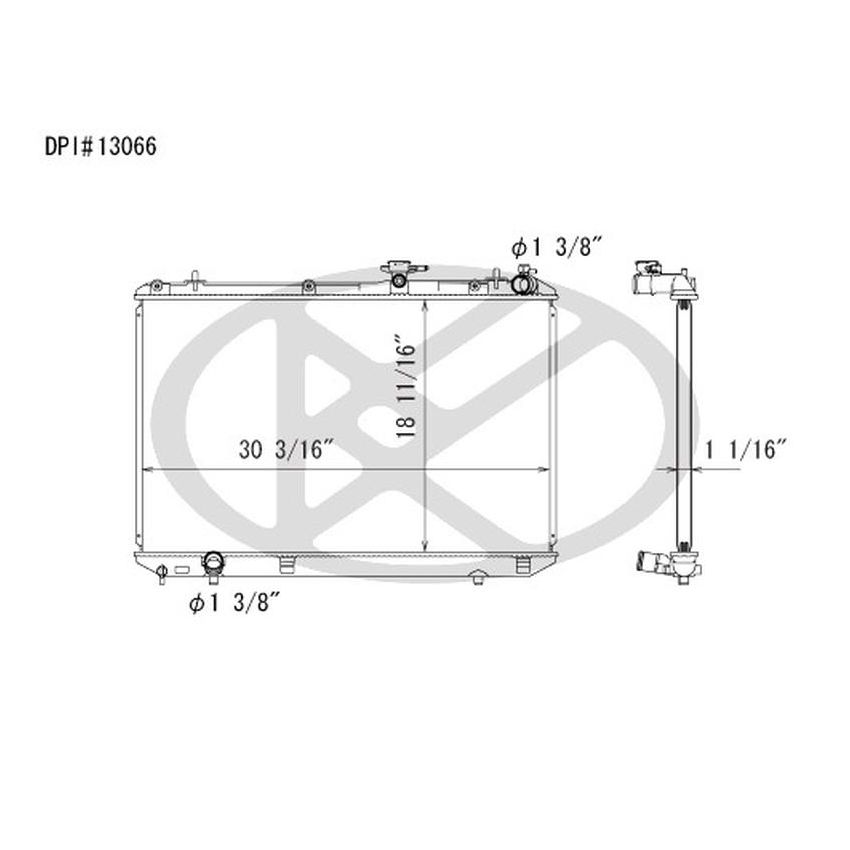 KOYORAD A13066 Koyorad Radiator A13066