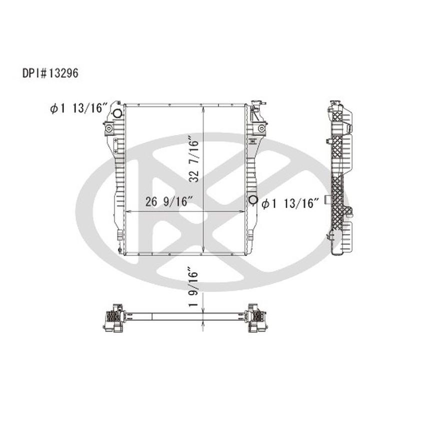 KOYORAD A13296 Koyorad Radiator A13296