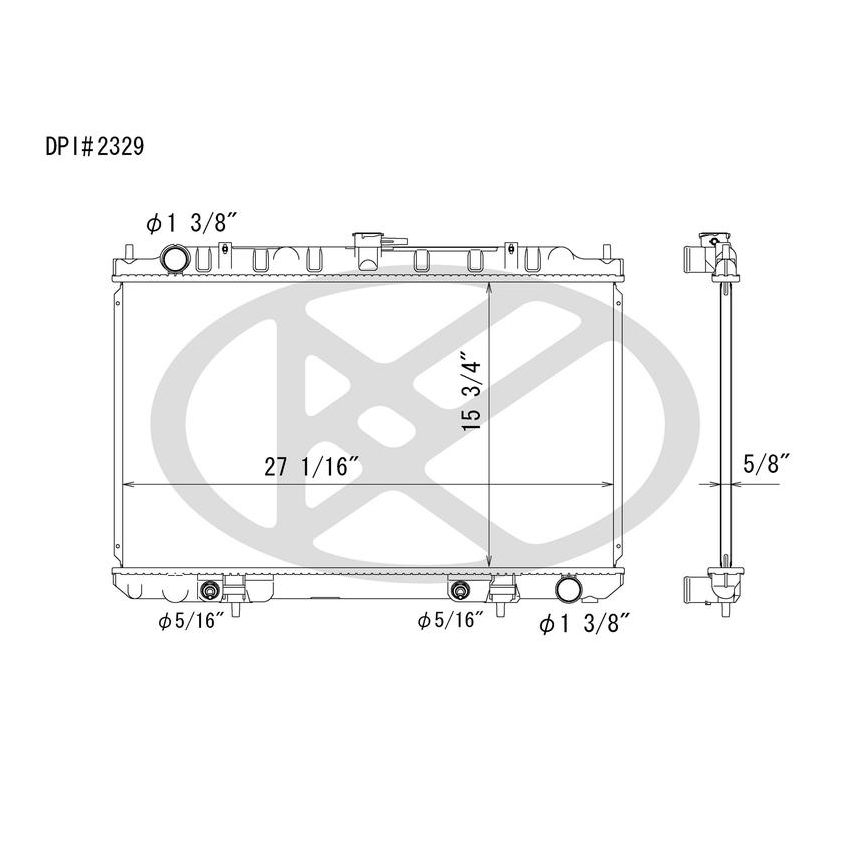 KOYORAD A2329 Koyorad Radiator A2329