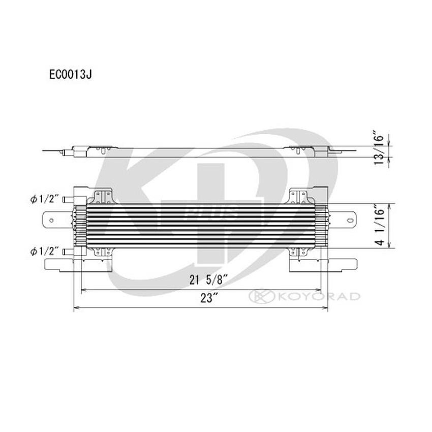 KOYORAD EC0013 Koyorad Automatic Transmission Oil Cooler EC0013