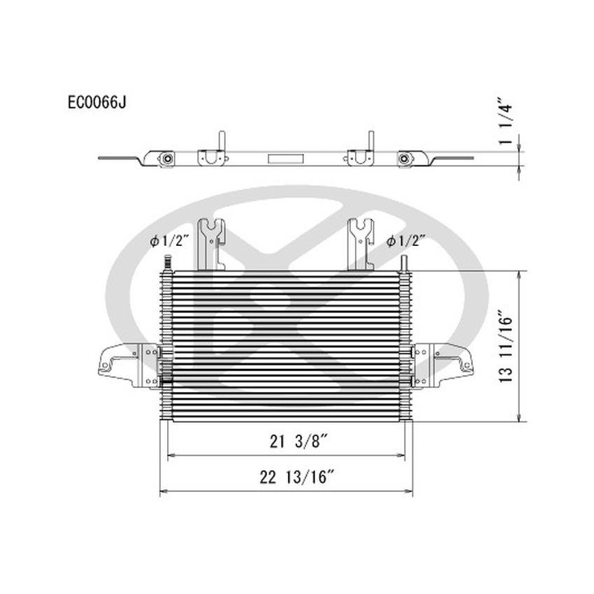 KOYORAD EC0066 Koyorad Automatic Transmission Oil Cooler EC0066